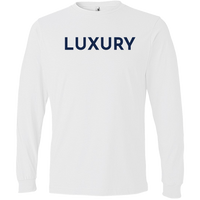 Navy Luxury - Long Sleeve Men's T-Shirt