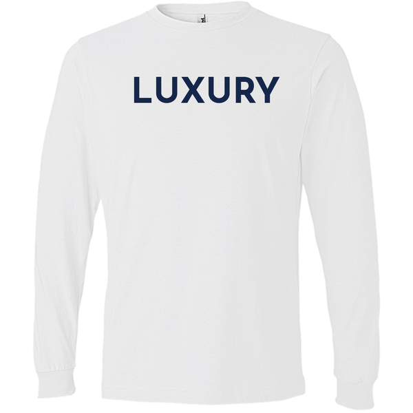 Navy Luxury - Long Sleeve Men's T-Shirt