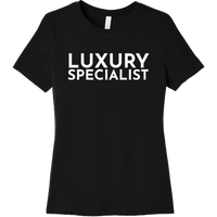 White Luxury Specialist - Short Sleeve Women's T-Shirt
