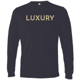 Gold Luxury - Long Sleeve Men's T-Shirt