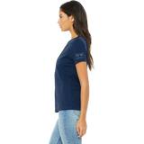 White Luxe Logo - Short Sleeve Women's T-Shirt