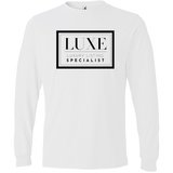 Black Luxe Logo - Long Sleeve Men's T-Shirt