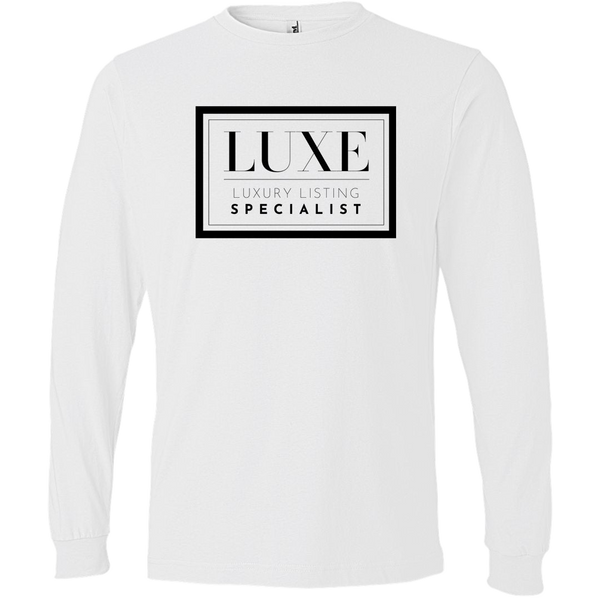 Black Luxe Logo - Long Sleeve Men's T-Shirt