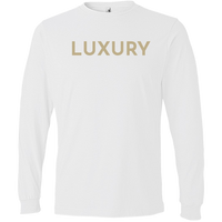Gold Luxury - Long Sleeve Men's T-Shirt