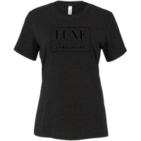 Black Luxe Logo - Short Sleeve Women's T-Shirt