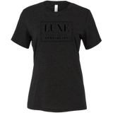 Black Luxe Logo - Short Sleeve Women's T-Shirt