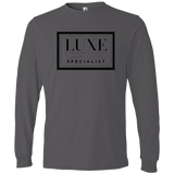 Black Luxe Logo - Long Sleeve Men's T-Shirt