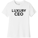 Black Luxury CEO - Short Sleeve Women's T-Shirt