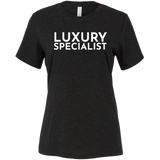 White Luxury Specialist - Short Sleeve Women's T-Shirt