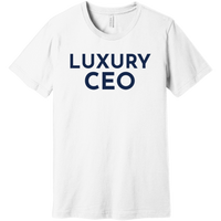 Navy Luxury CEO - Short Sleeve Men's T-Shirt