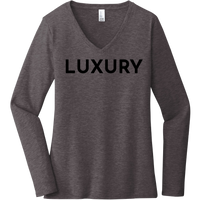 Black Luxury - Long Sleeve Women's T-Shirt