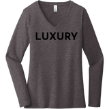 Black Luxury - Long Sleeve Women's T-Shirt