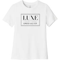 Black Luxe Logo - Short Sleeve Women's T-Shirt